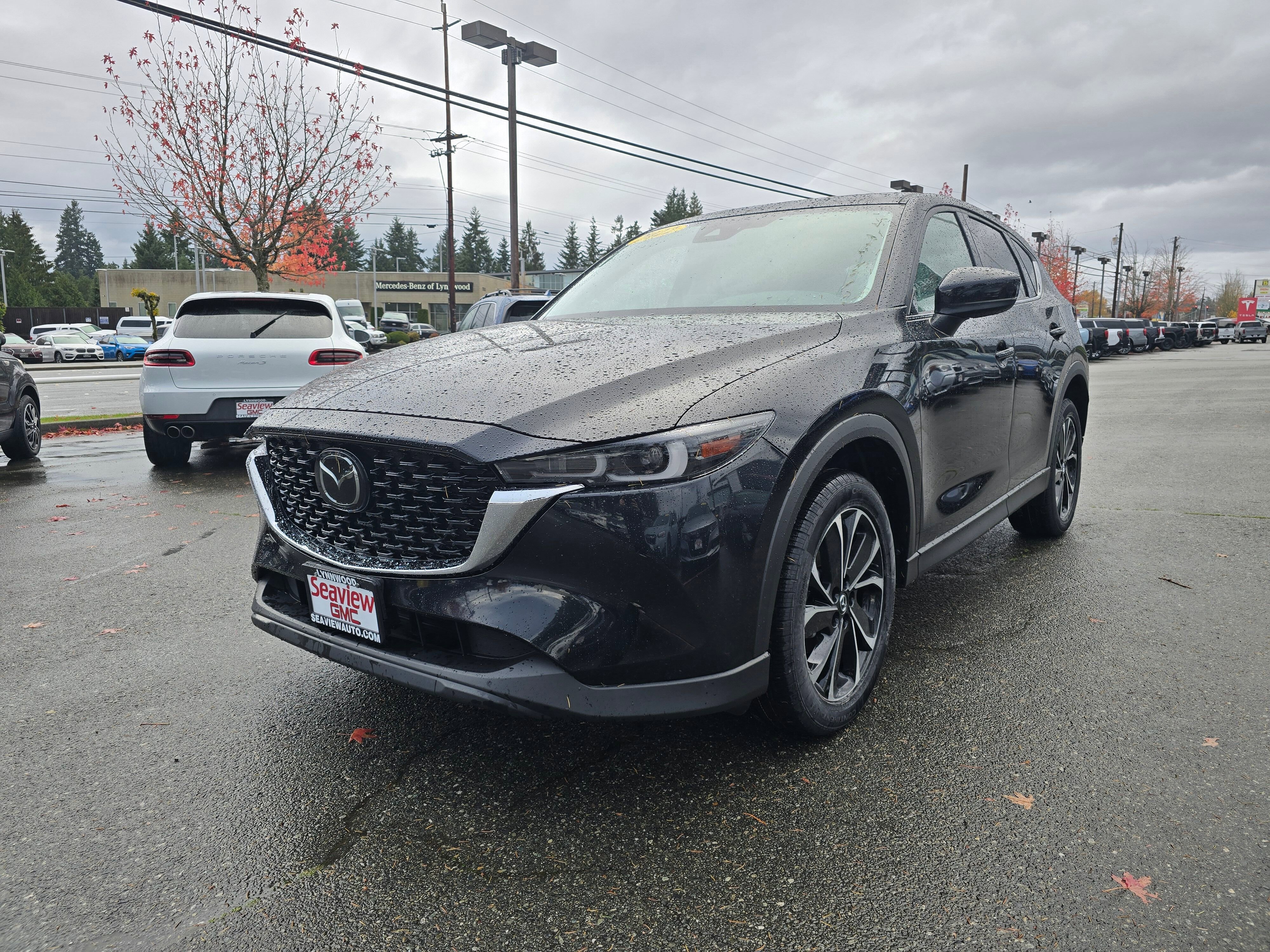 Used 2022 MAZDA CX-5 AWD 2.5 S w/ Premium Package image 3
