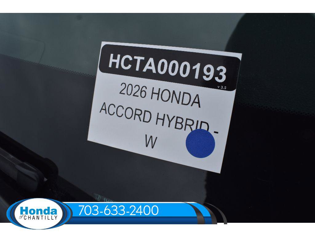 New 2026 Honda Accord Hybrid Sport-L FWD image 36