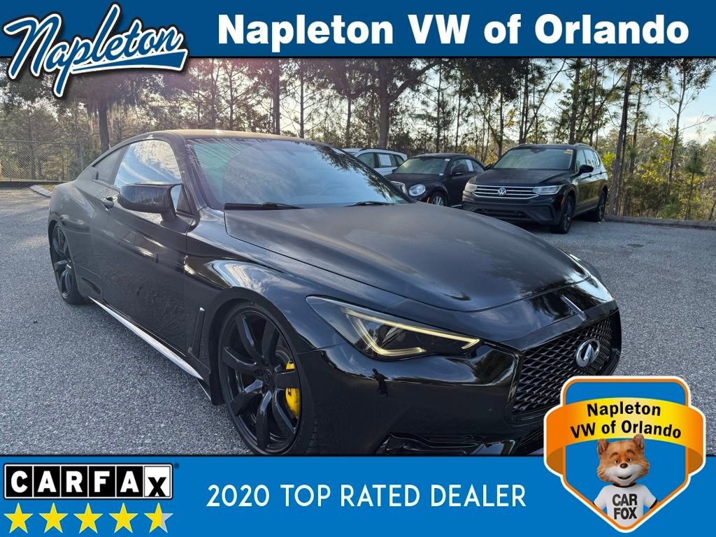 Used 2018 INFINITI Q60 3.0t Luxe image 3