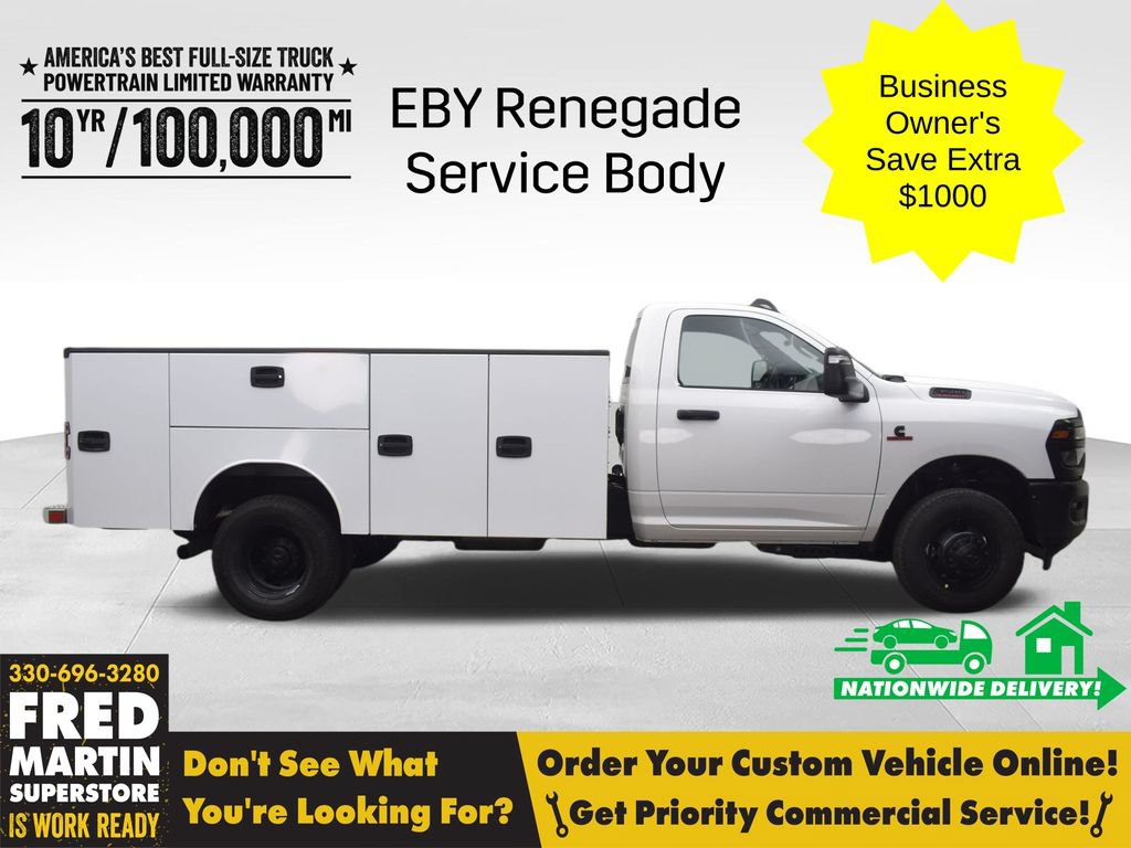 New 2026 RAM 3500 Tradesman RWD 360° Tour