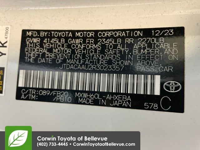 Used 2024 Toyota Prius LE image 28