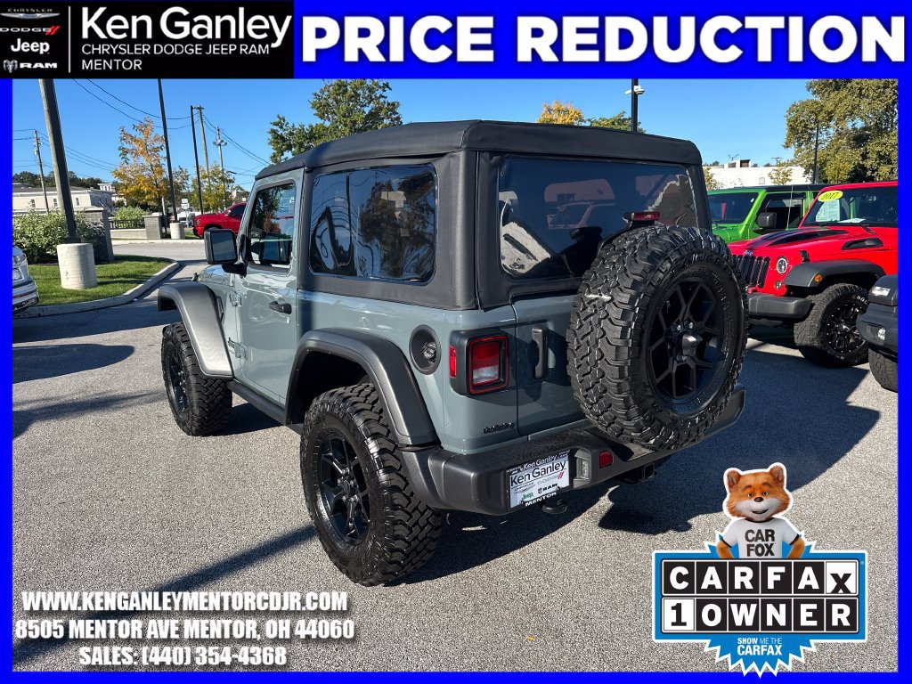 Certified 2025 Jeep Wrangler Sport AWD/4WD image 7