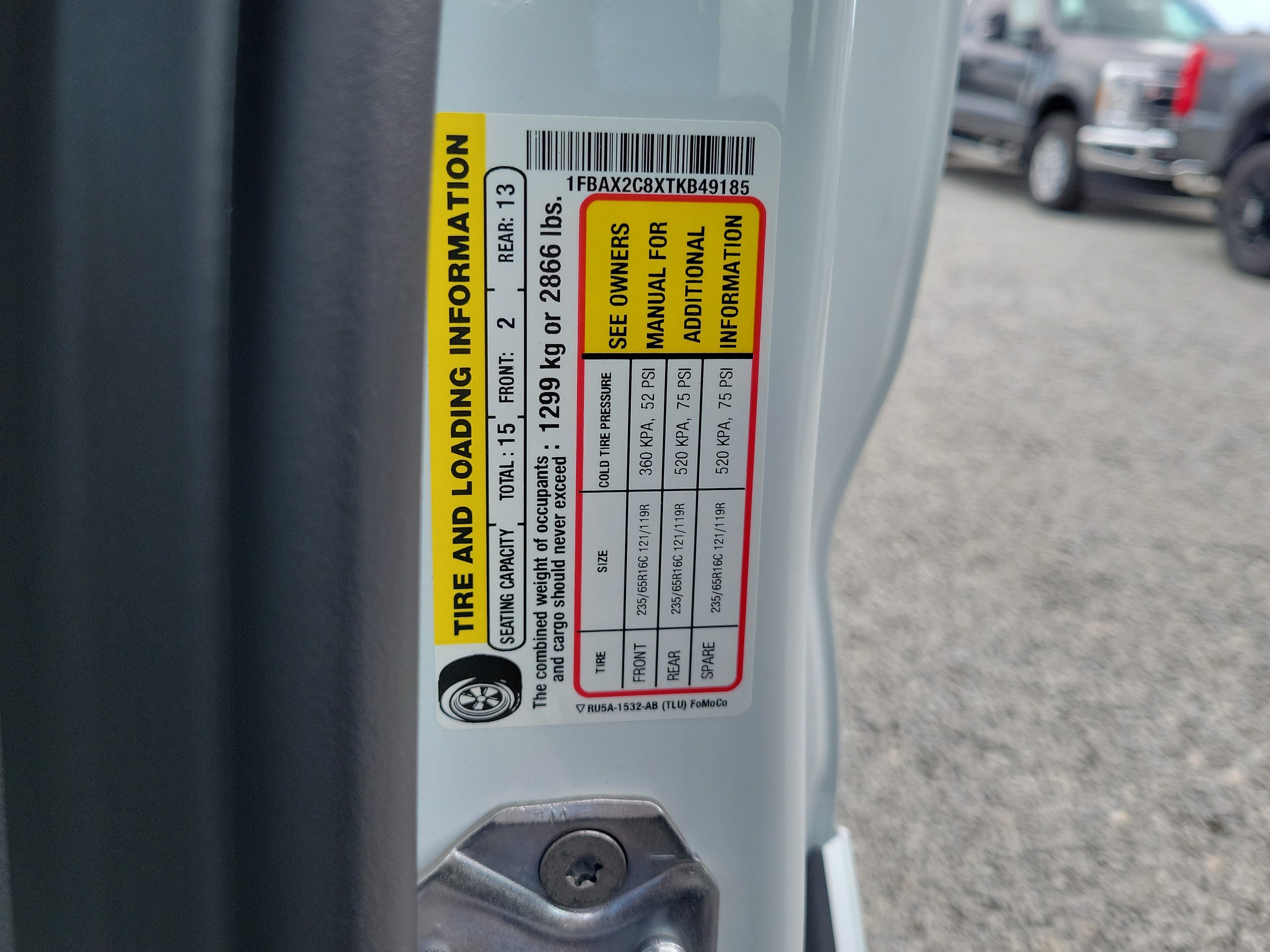 New 2026 Ford Transit 350 XL RWD image 23