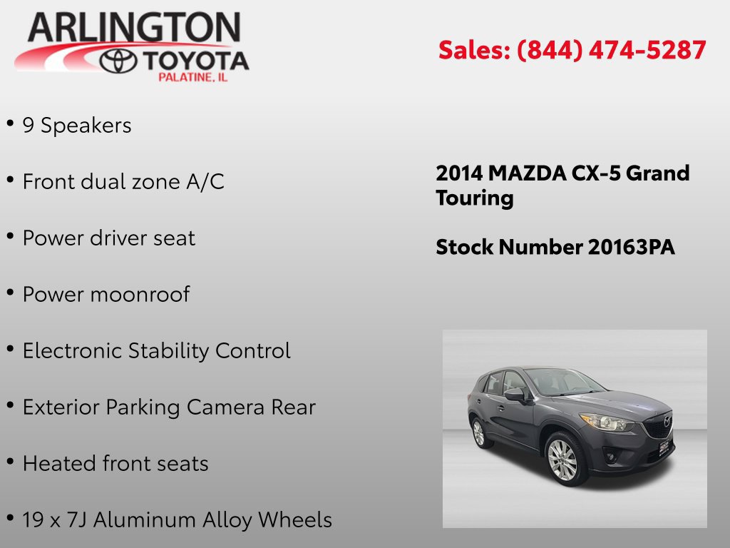 Used 2014 MAZDA CX-5 Grand Touring AWD/4WD image 2
