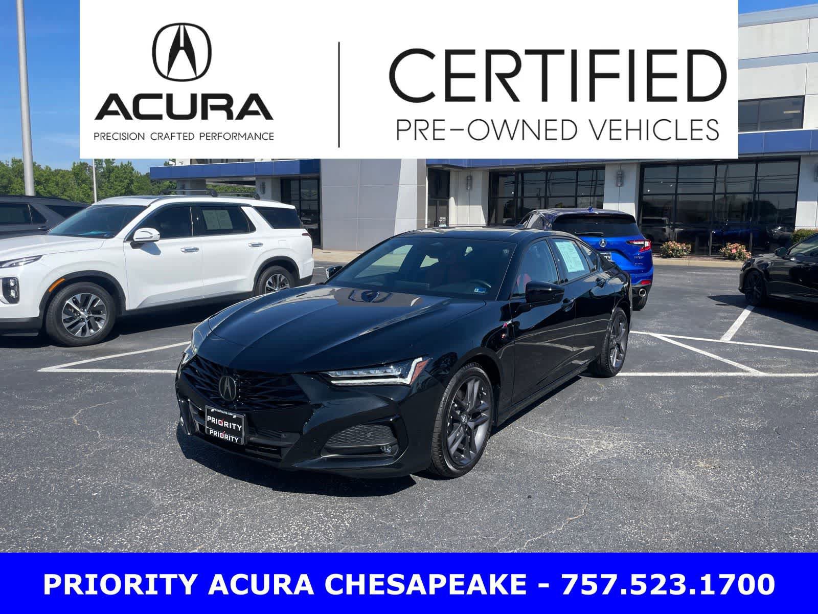 Certified 2025 Acura TLX SH-AWD w/ A-SPEC Pkg