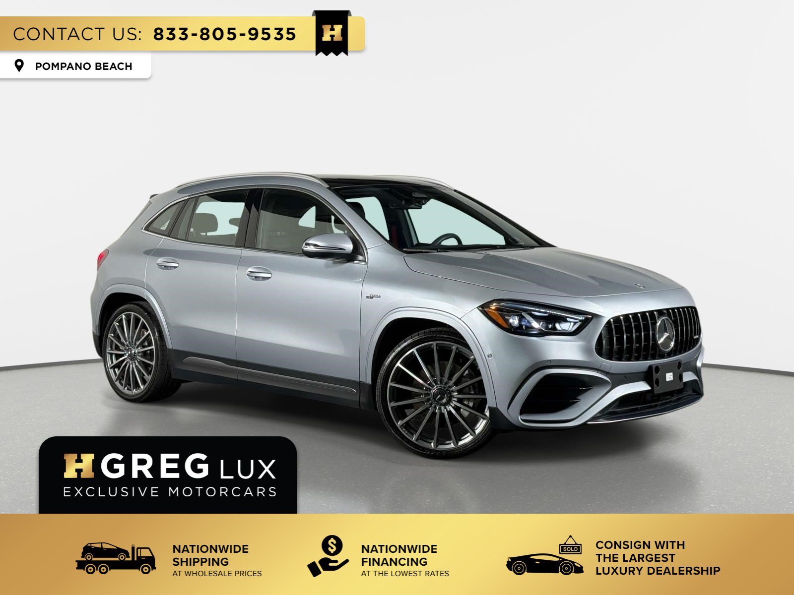 Used 2024 Mercedes-Benz GLA 35 AMG 4MATIC w/ Exclusive Package video 1