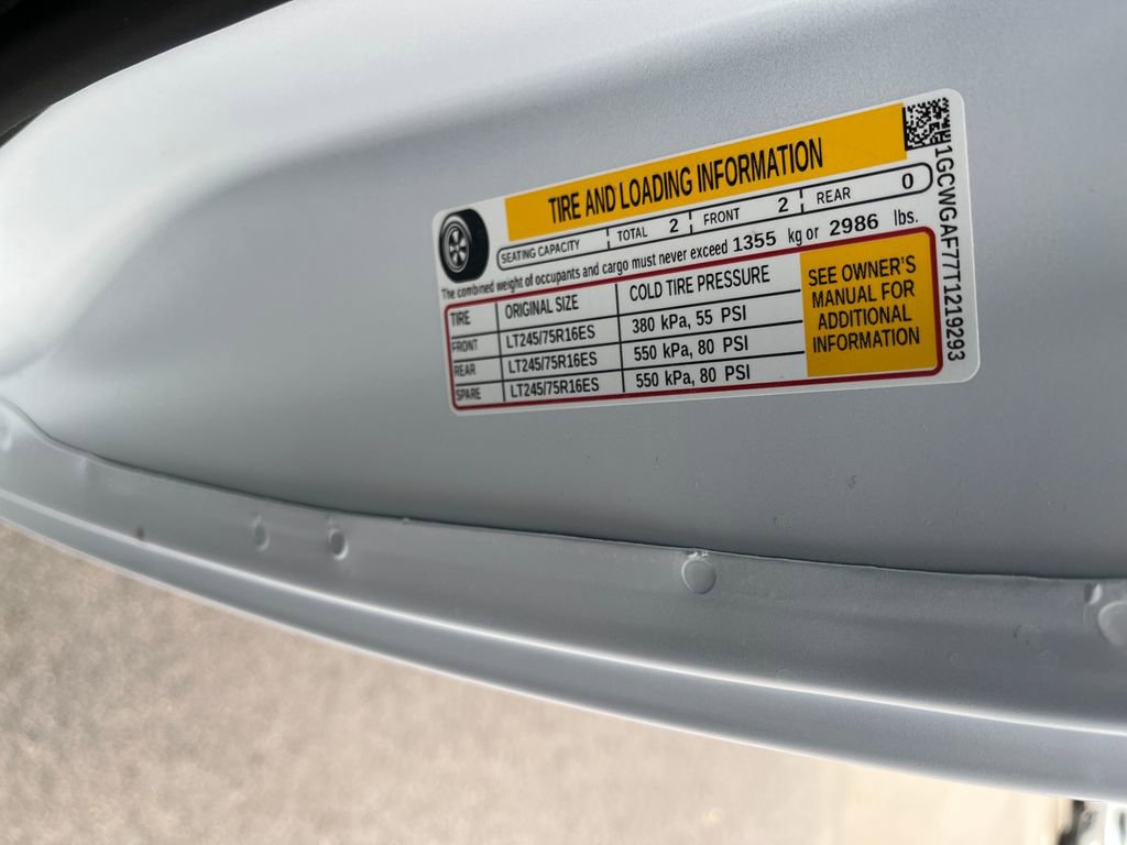 New 2026 Chevrolet Express 2500 RWD image 28