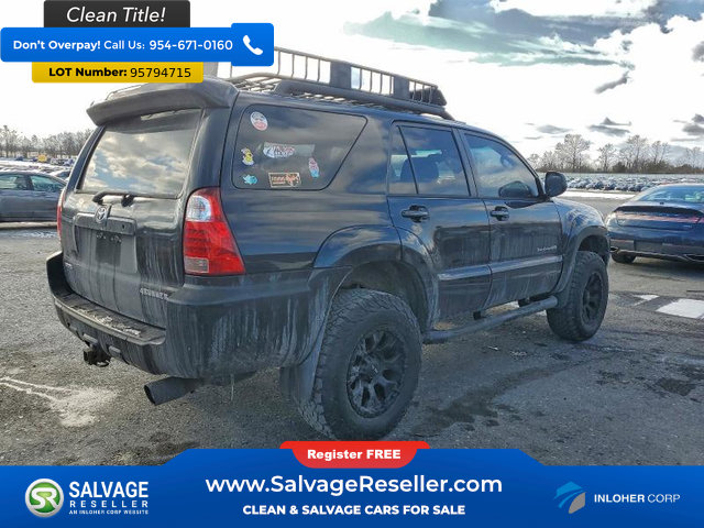 Used 2006 Toyota 4Runner 4WD image 4
