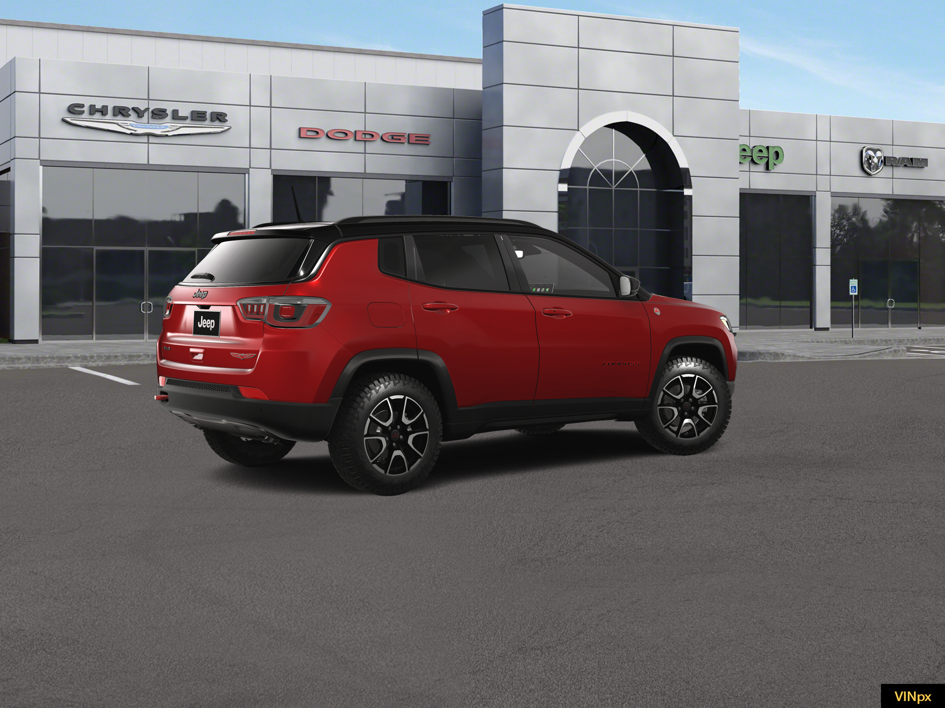 New 2026 Jeep Compass Trailhawk w/ Sun, Sound & Navigation Group AWD/4WD image 8