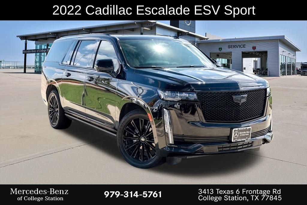 Used 2022 Cadillac Escalade ESV Sport w/ Touring Package