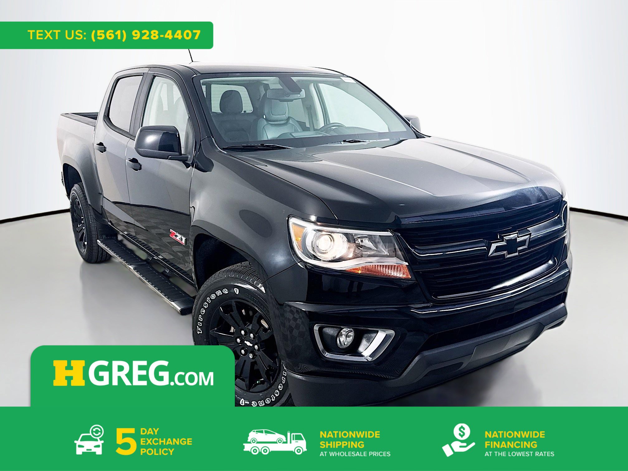 Used 2019 Chevrolet Colorado Z71 w/ Z71 Midnight Edition RWD image 1