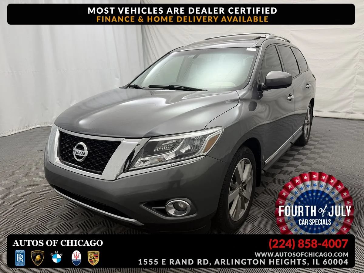 Used 2016 Nissan Pathfinder Platinum w/ Family Entertainment Package