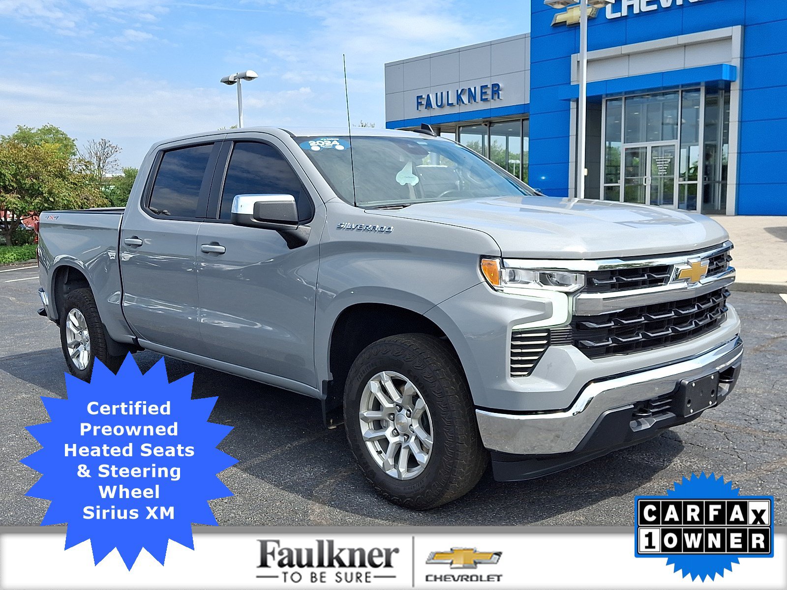 Certified 2024 Chevrolet Silverado 1500 LT AWD/4WD image 1