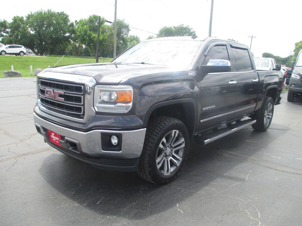 Used 2014 GMC Sierra 1500 SLT w/ SLT Crew Cab Value Package AWD/4WD image 10
