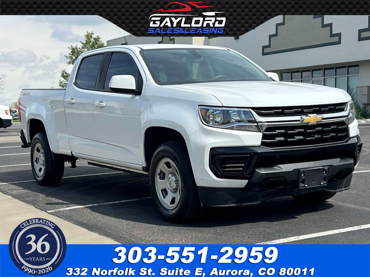 Used 2022 Chevrolet Colorado W/T w/ WT Convenience Package AWD/4WD image 1
