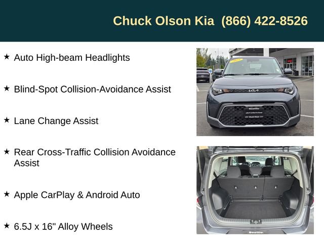 Certified 2025 Kia Soul LX w/ LX Technology Package FWD image 10