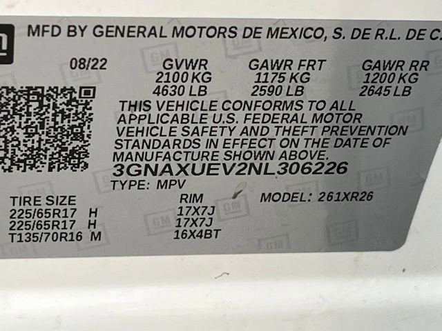 Used 2022 Chevrolet Equinox LT image 36