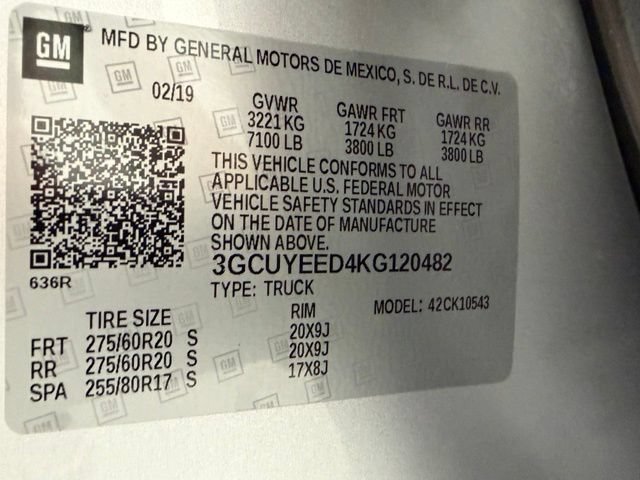 Certified 2019 Chevrolet Silverado 1500 RST AWD/4WD image 21