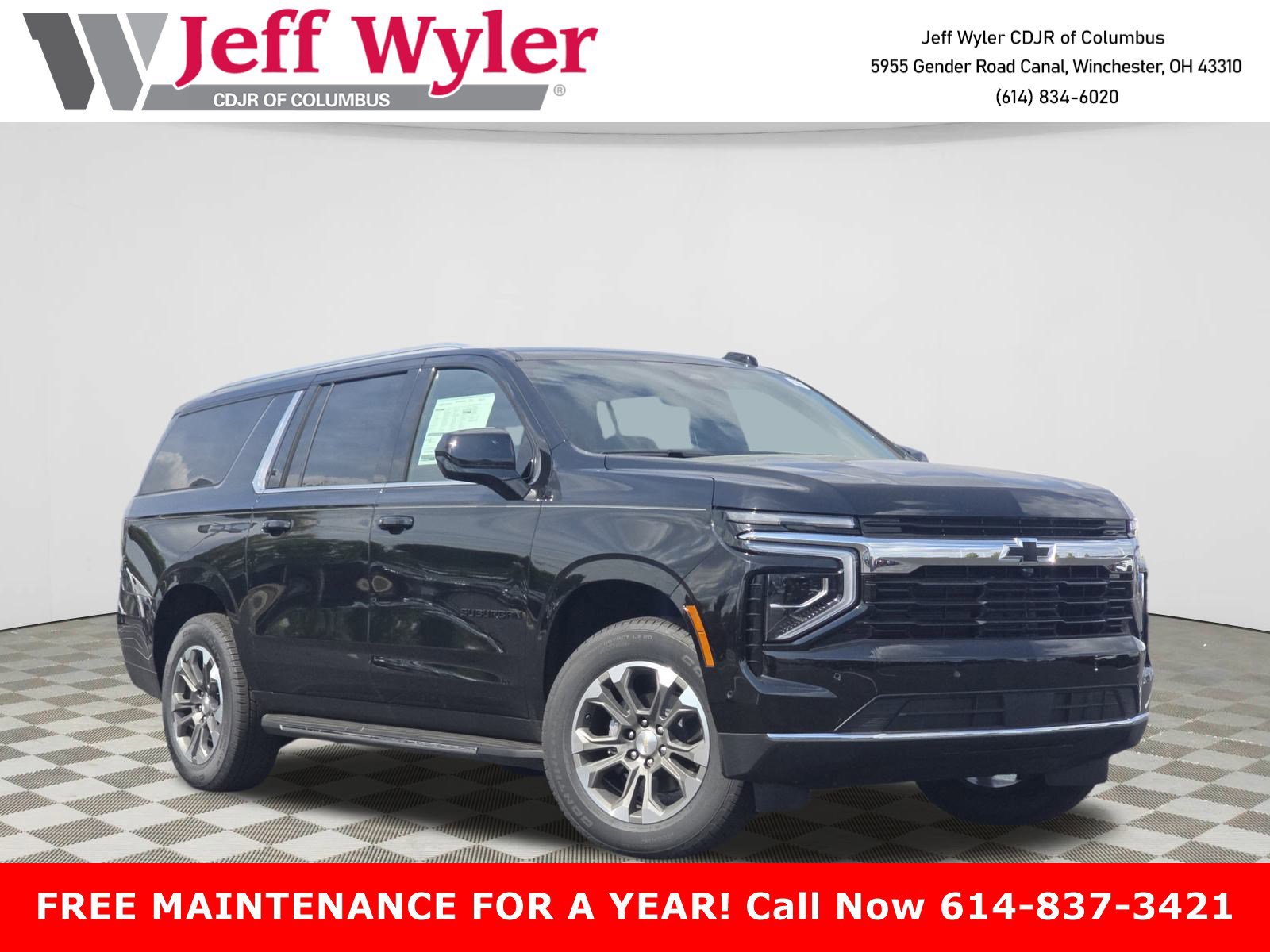 New 2025 Chevrolet Suburban LS w/ LPO, Dark Essentials Package