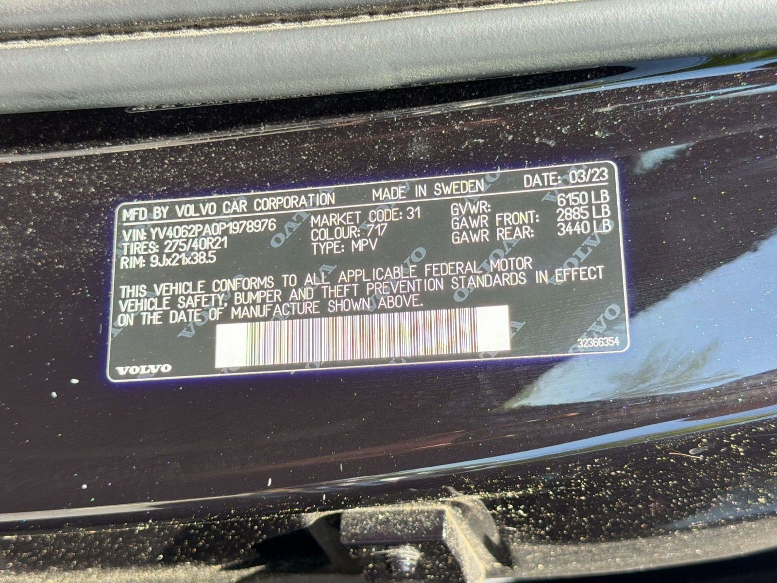 Certified 2023 Volvo XC90 B6 Ultimate w/ Lounge Package AWD/4WD image 21