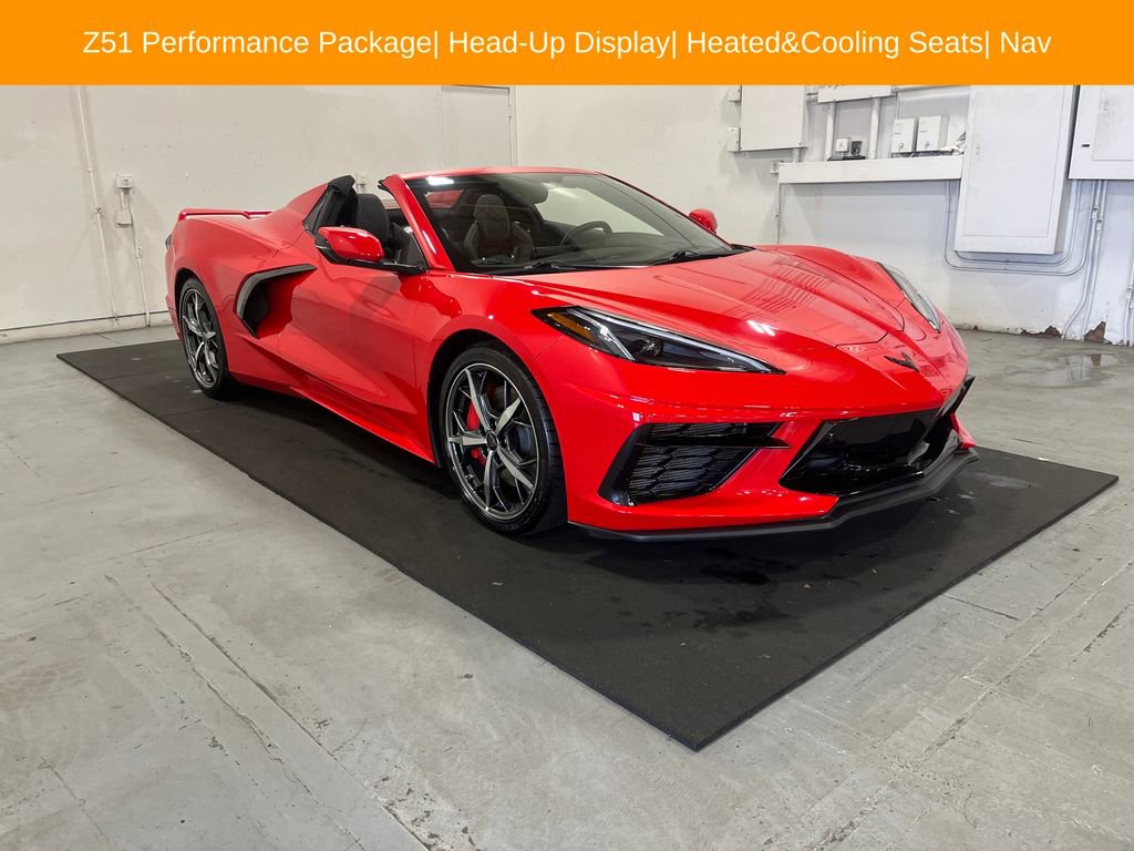 Certified 2023 Chevrolet Corvette Stingray Premium Conv w/ Z51 Performance Package
