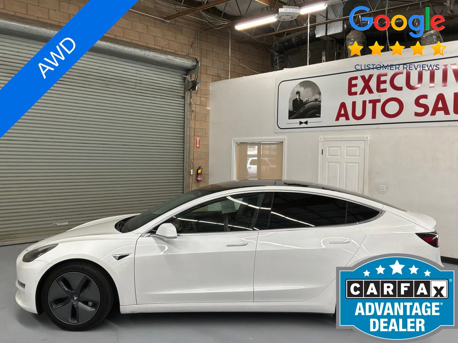 Used 2020 Tesla Model 3 Long Range AWD/4WD image 7