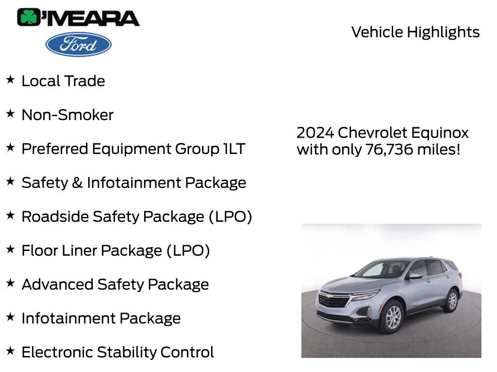 Used 2024 Chevrolet Equinox LT FWD image 7