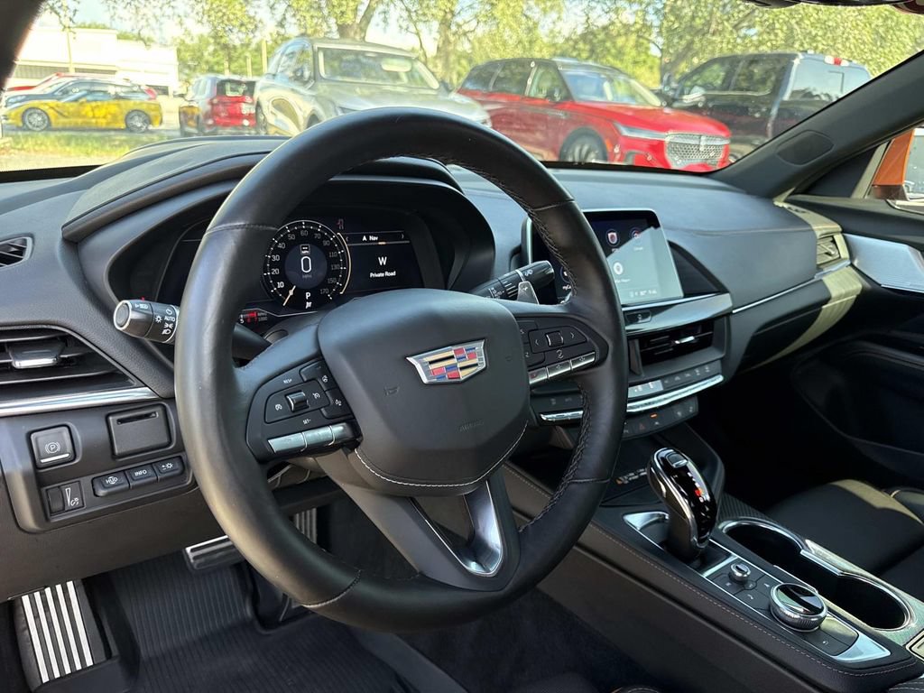 Certified 2023 Cadillac CT4 V w/ Navigation Package RWD image 32