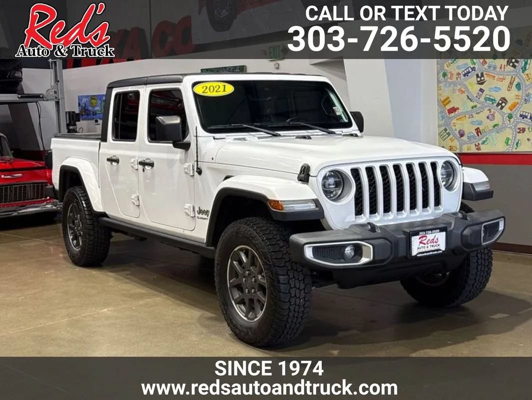 Used 2021 Jeep Gladiator Overland w/ Popular Equipment Package AWD/4WD image 1