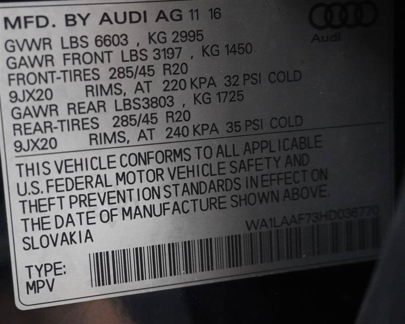 Used 2017 Audi Q7 3.0T Premium Plus AWD/4WD image 36