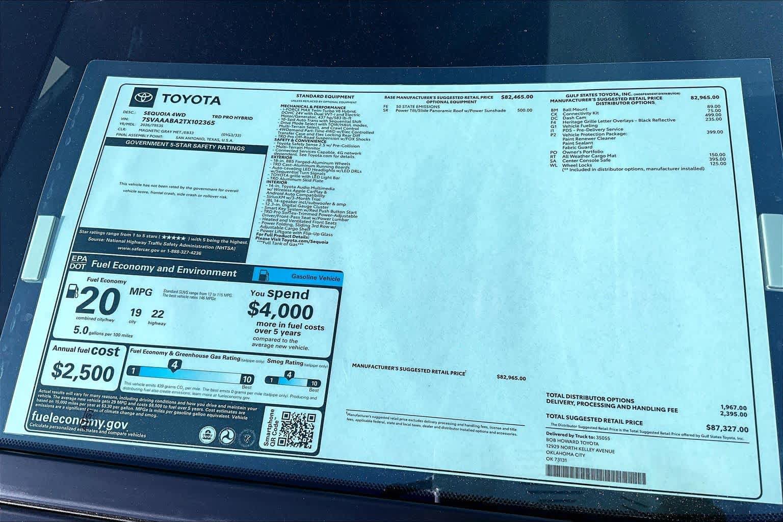 New 2026 Toyota Sequoia TRD Pro AWD/4WD image 22