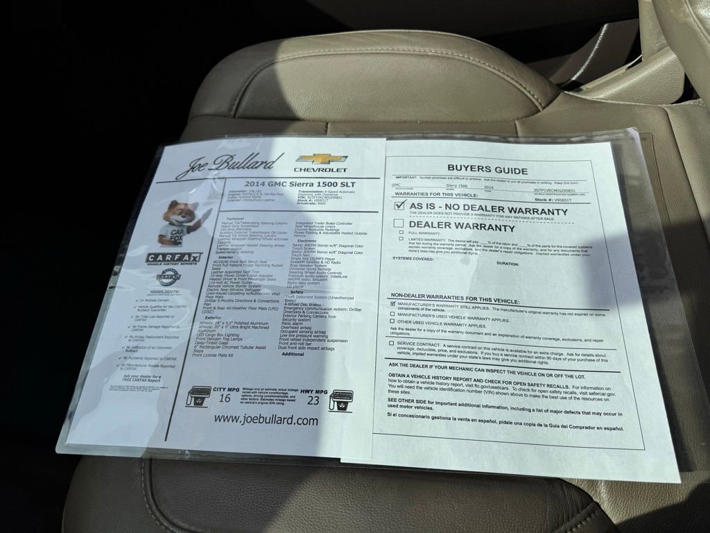 Used 2014 GMC Sierra 1500 SLT image 39