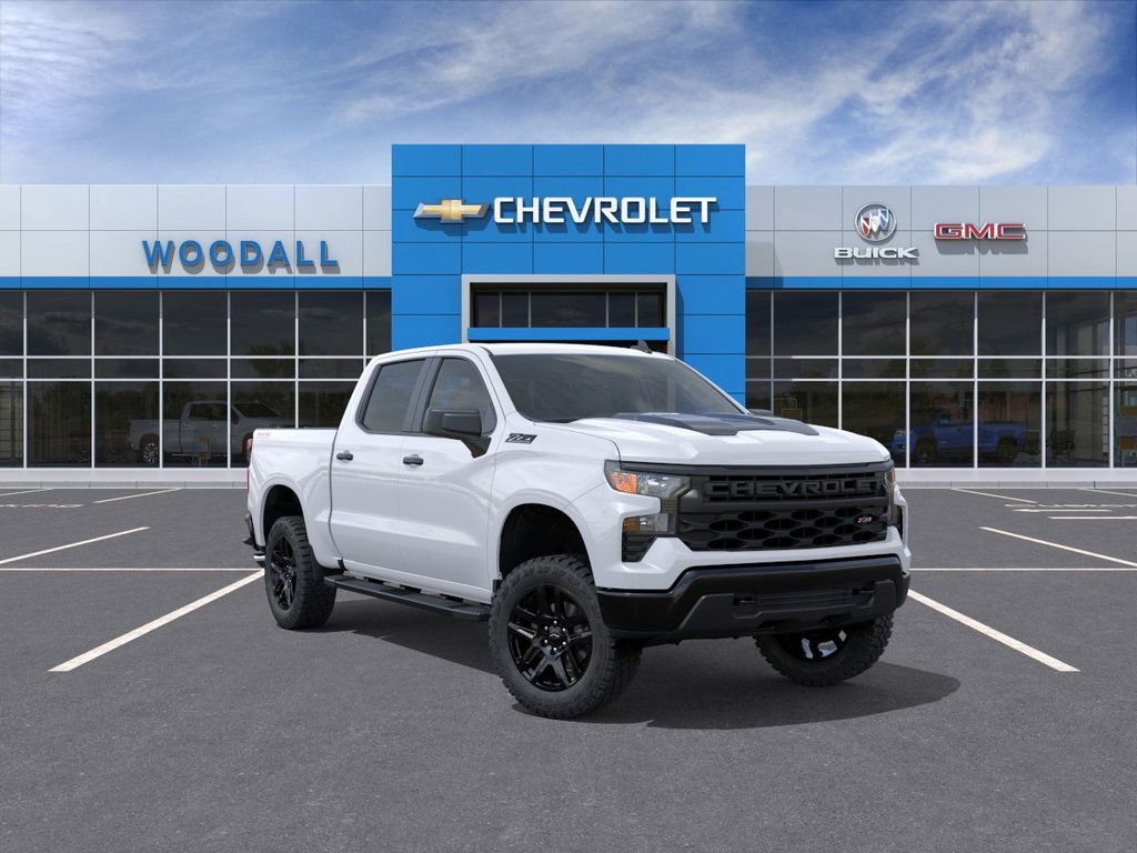 New 2026 Chevrolet Silverado 1500 Custom Trail Boss w/ Dark Appearance Package image 1