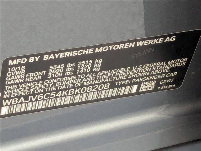 Used 2019 BMW 640i Gran Turismo xDrive w/ M Sport Package AWD/4WD image 25