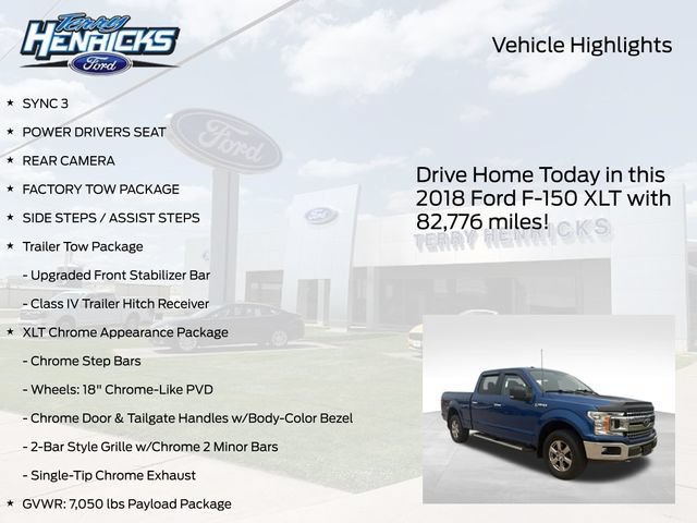 Used 2018 Ford F150 XLT w/ Equipment Group 301A Mid AWD/4WD image 4