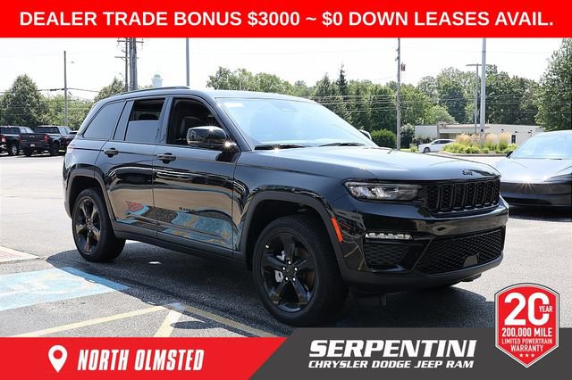 New 2025 Jeep Grand Cherokee Limited w/ Black Appearance Package