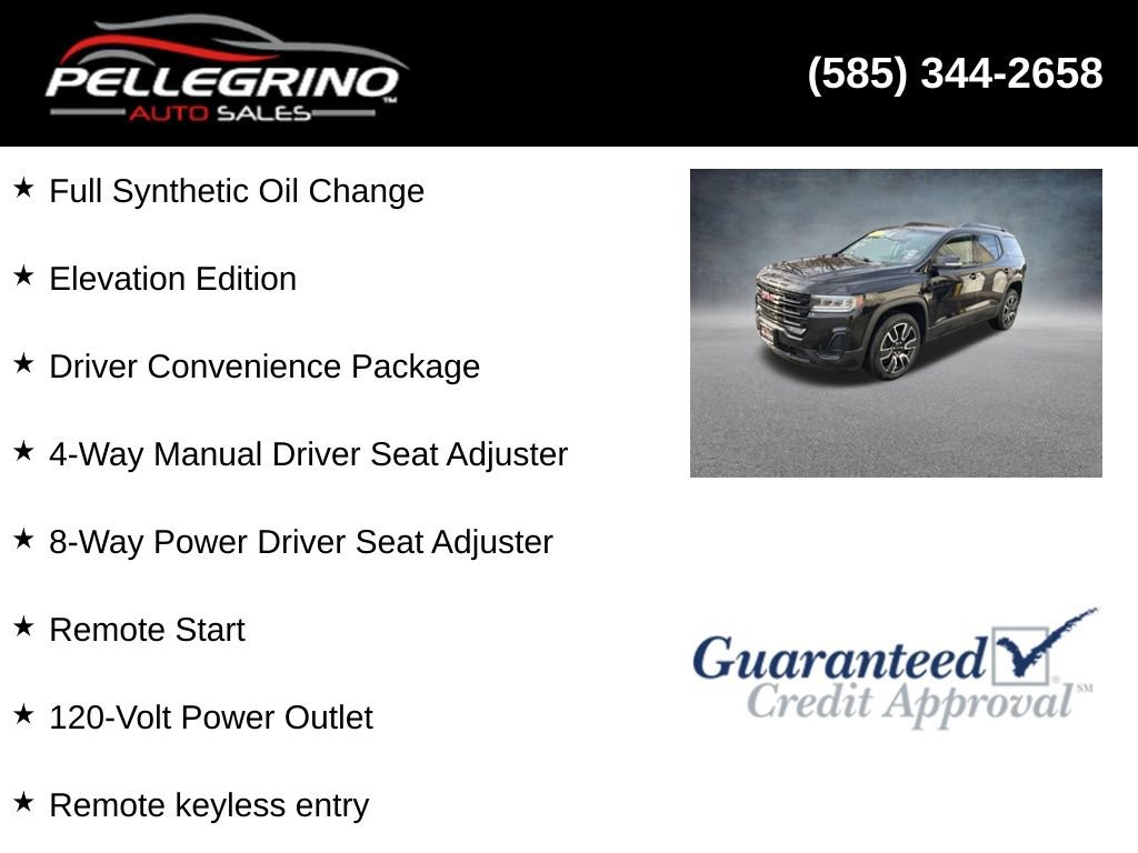 Used 2021 GMC Acadia SLE w/ Driver Convenience Package image 6