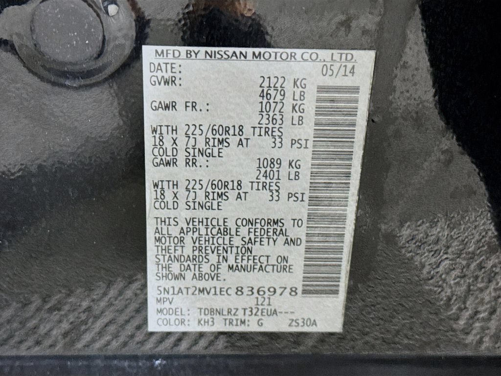 Used 2014 Nissan Rogue SL AWD/4WD image 37