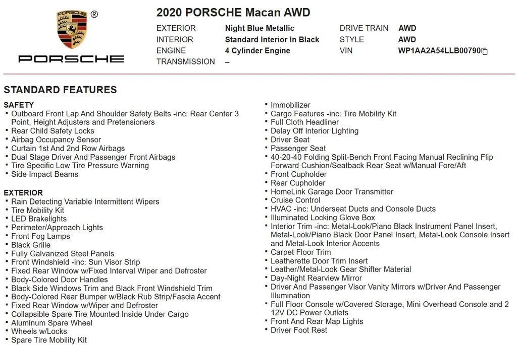 Used 2020 Porsche Macan image 18