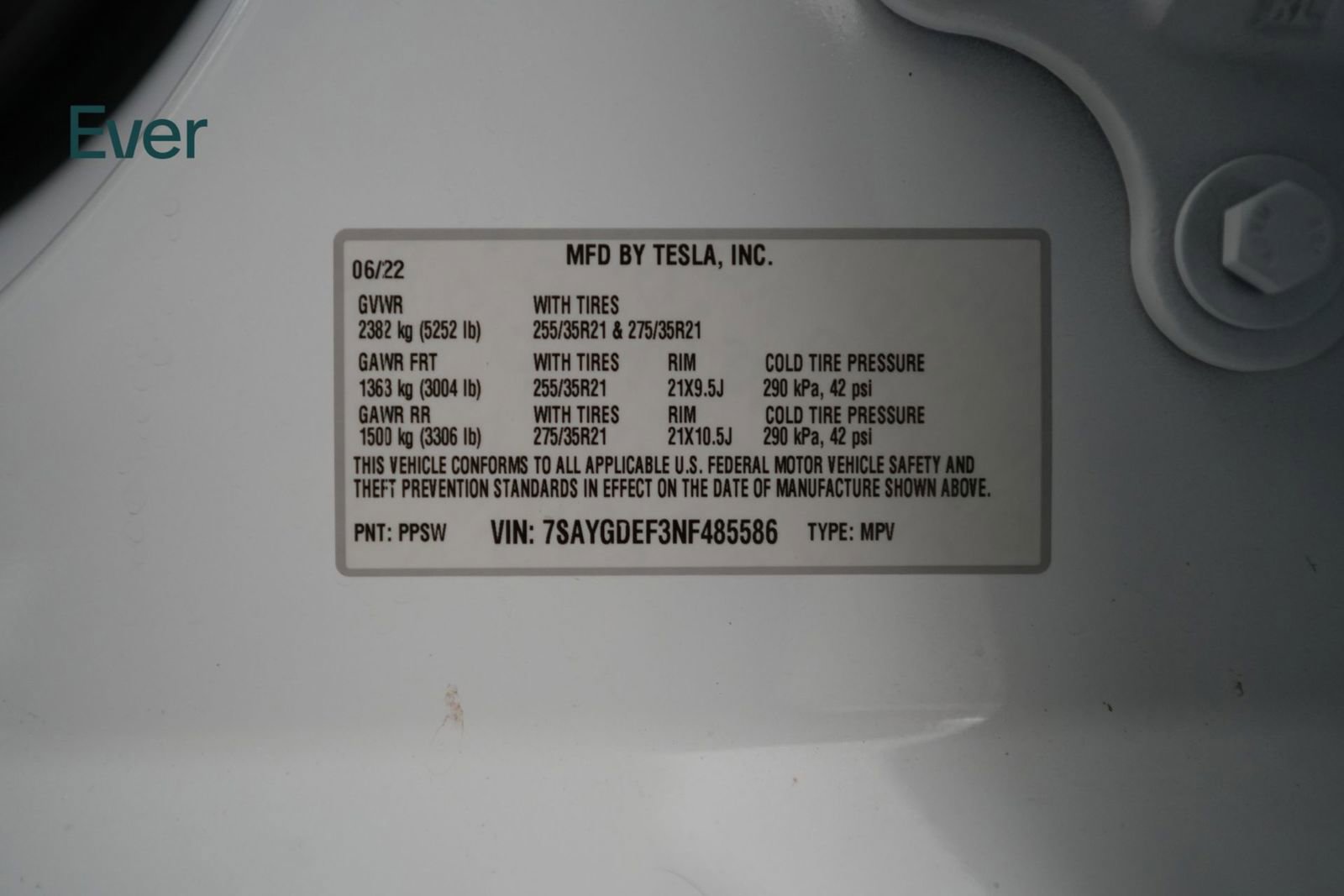 Used 2022 Tesla Model Y Performance image 29