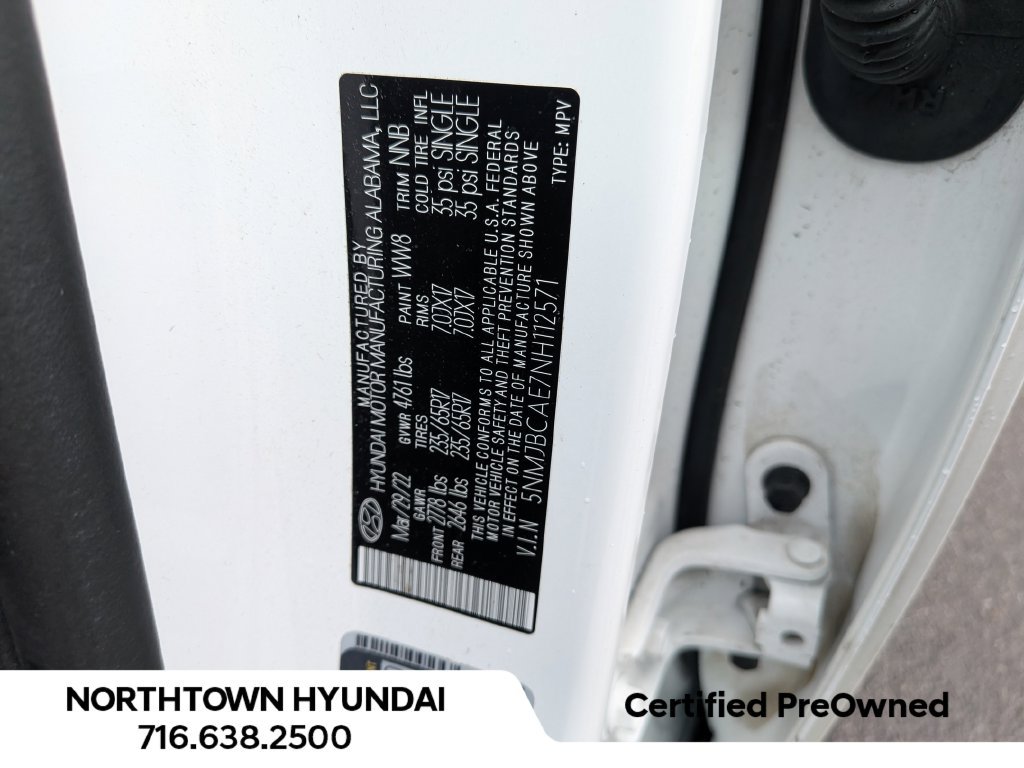 Certified 2022 Hyundai Tucson SEL AWD/4WD image 34