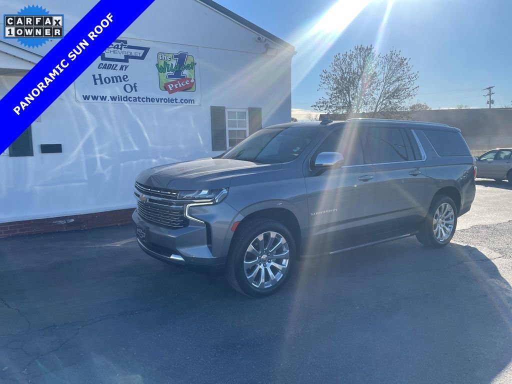 Used 2021 Chevrolet Suburban Premier w/ Premium Package image 1