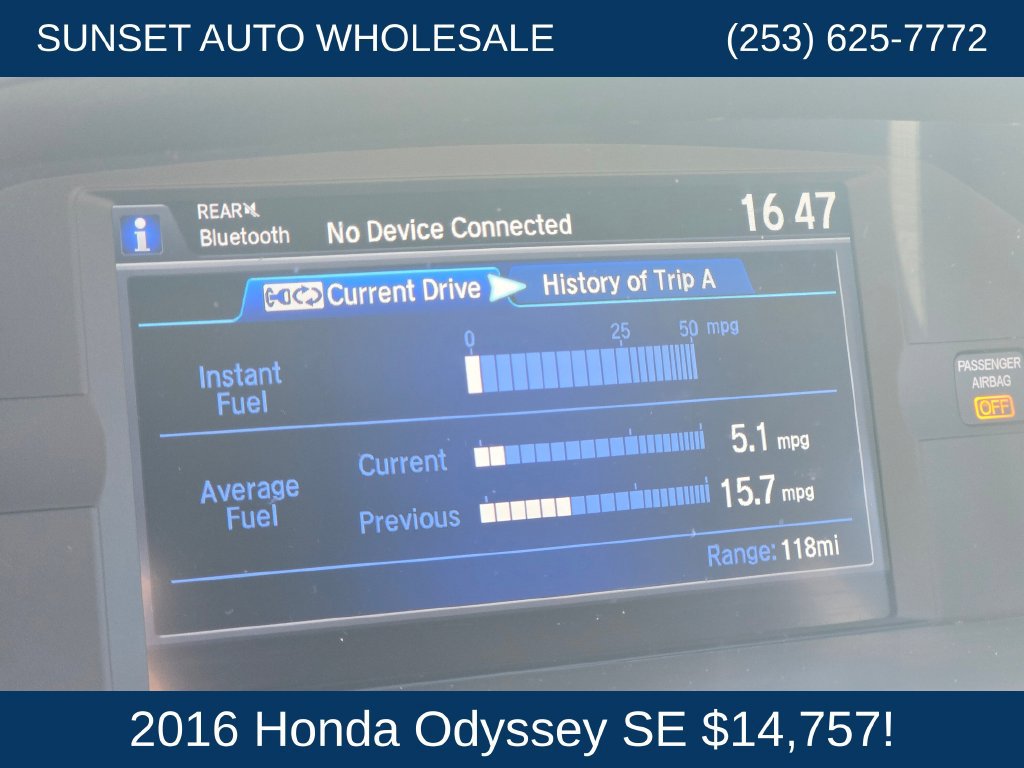 Used 2016 Honda Odyssey SE image 36