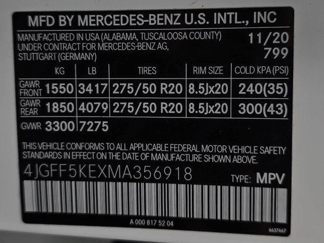 Used 2021 Mercedes-Benz GLS 450 4MATIC image 49