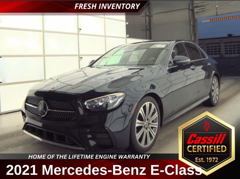 Used 2021 Mercedes-Benz E 350 4MATIC Sedan w/ Premium Package