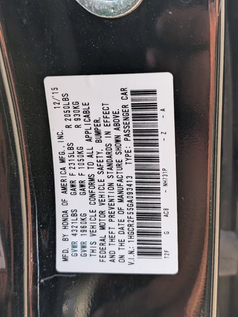 Used 2016 Honda Accord Sport image 27