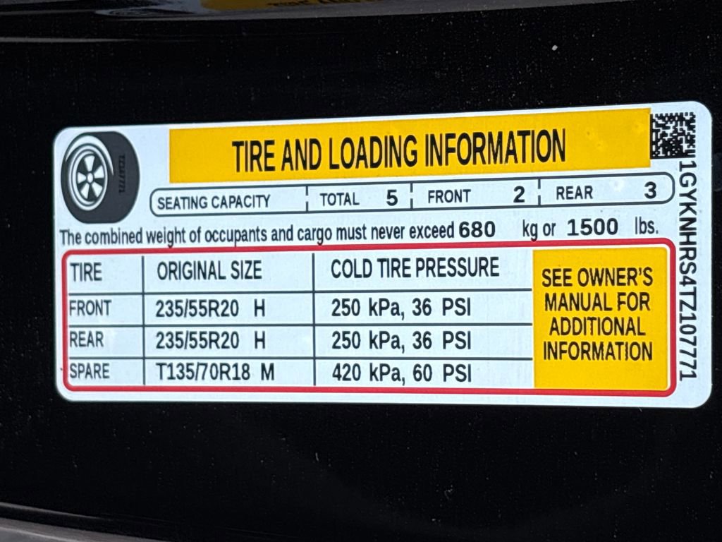 New 2026 Cadillac XT5 Sportv w/ LPO, Onyx Lite Package AWD/4WD image 18