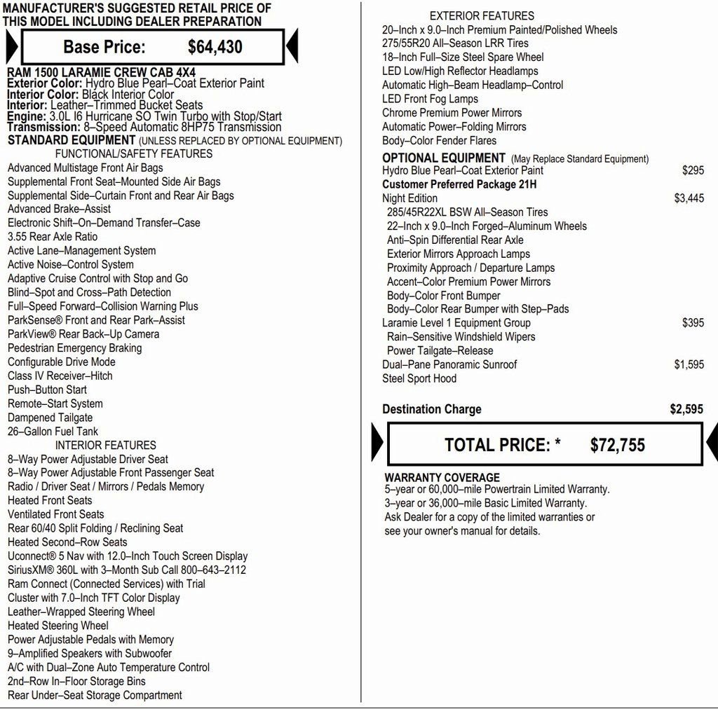 New 2026 RAM 1500 Laramie w/ Night Edition image 2