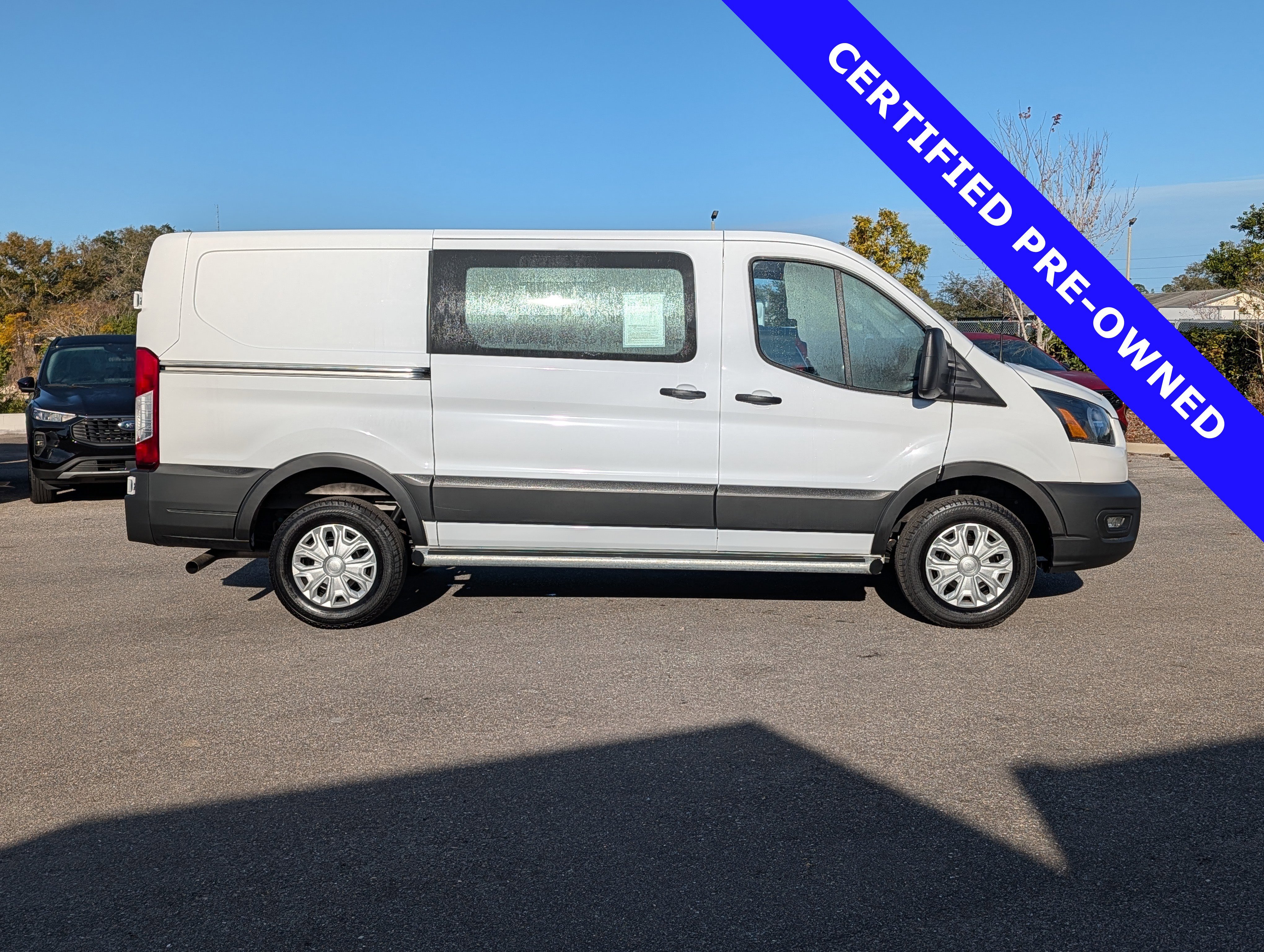 Certified 2024 Ford Transit 250 Low Roof w/ Exterior Upgrade Package