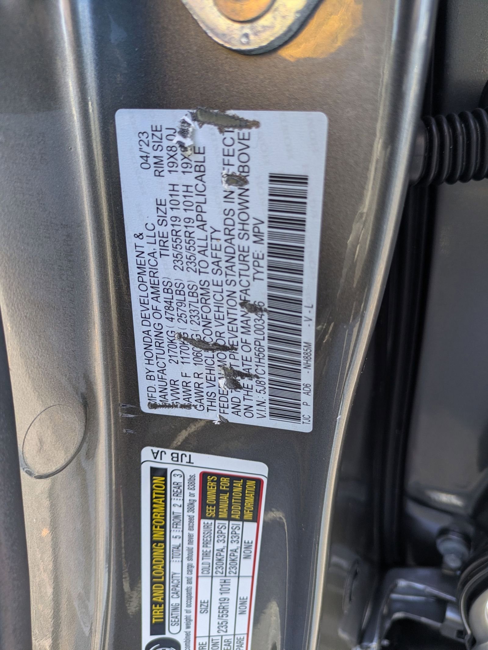 Certified 2023 Acura RDX FWD w/ Technology Package image 35